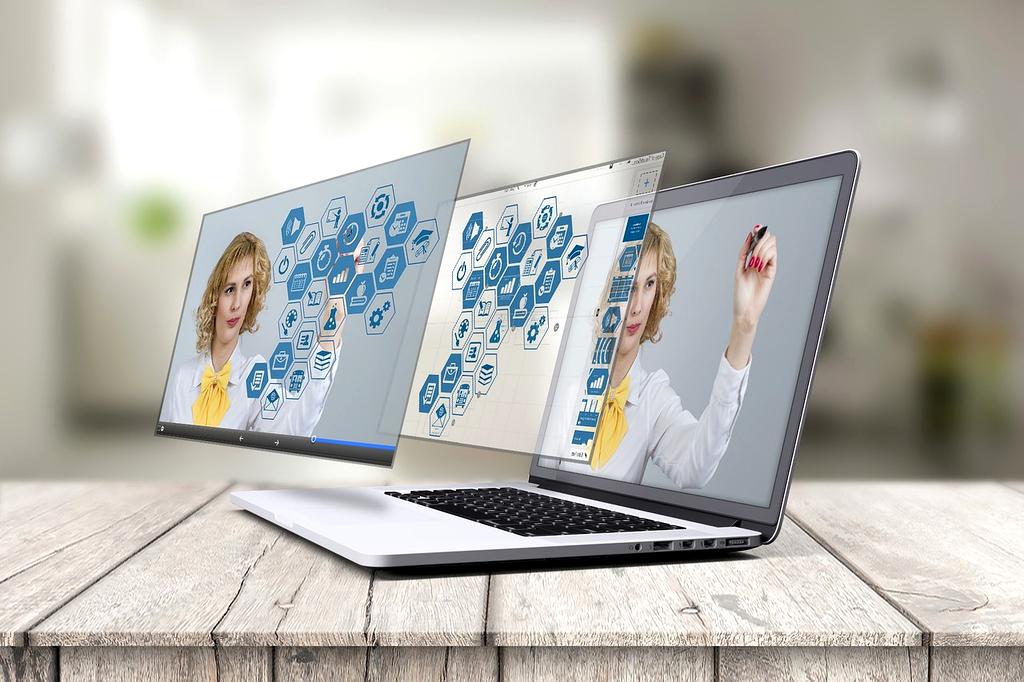 Augmented reality personal coaching session with holographic mentor providing real-time guidance